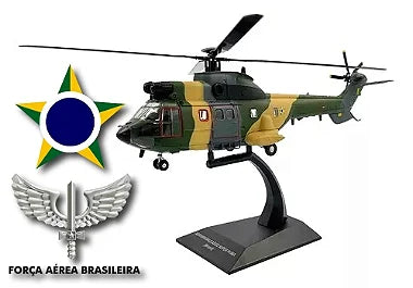 Helicóptero SUPER PUMA - Força Aérea Brasileira (Escala 1:72)
